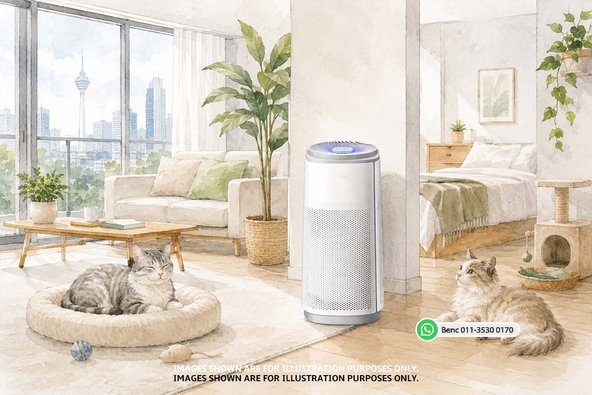 Air purifier for pet owners in Malaysia