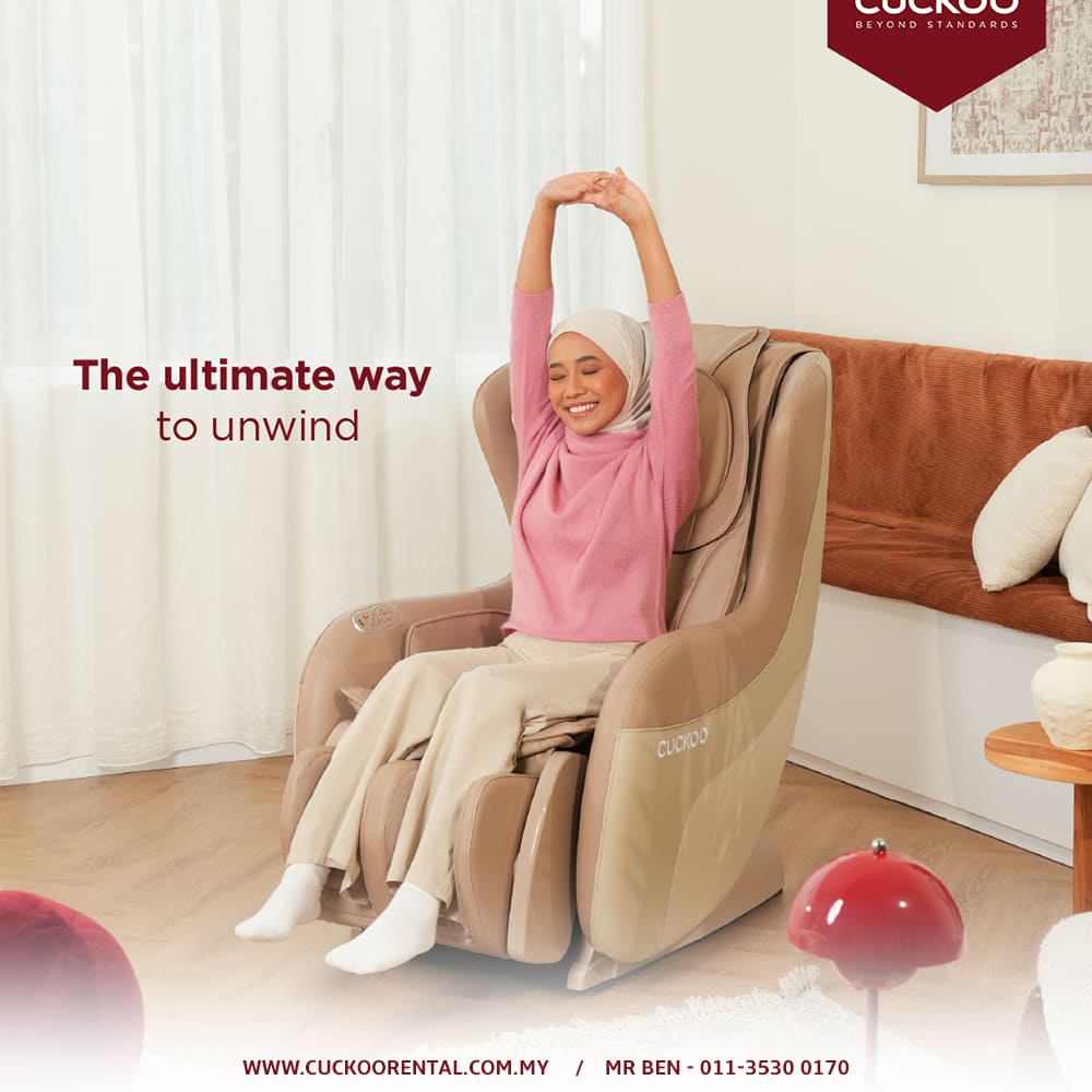 Cuckoo Bespoke Massage Lounger in Malaysia