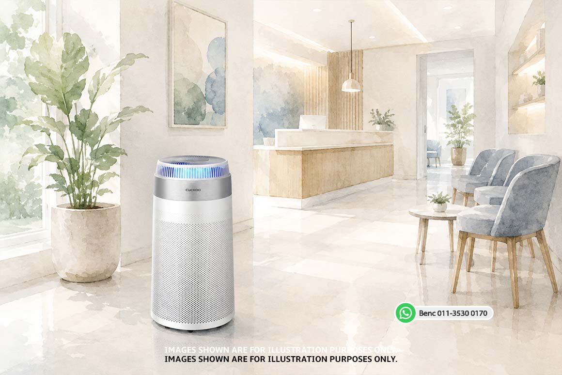 Medical clinic air purifier for cleaner indoor air in Malaysia